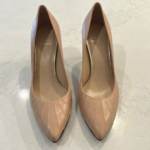 Stuart Weitzman Nude Beige 75 mm Pumps Women Sz 10